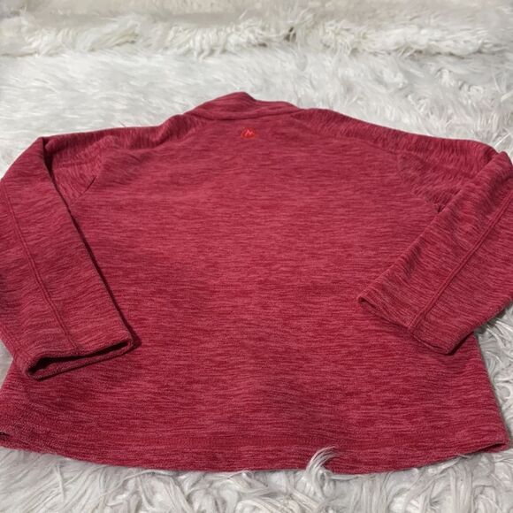 🟢3 for $20—/MARMOT Fleece Jacket exposed orange zip closure zip pockets girl - Picture 2 of 10